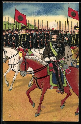Cartolina ascensione militare - cartolina,