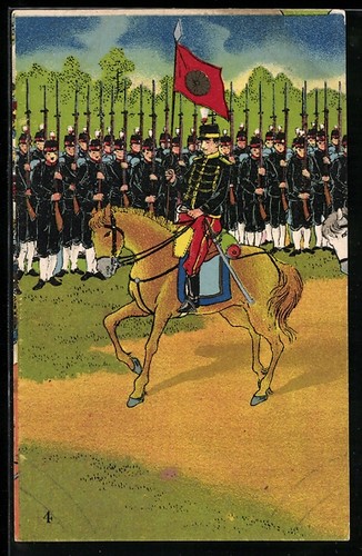 Cartolina ascensione militare - ascensione,